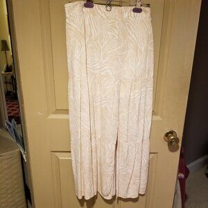 Nine West Tiered Skirt w/ slit